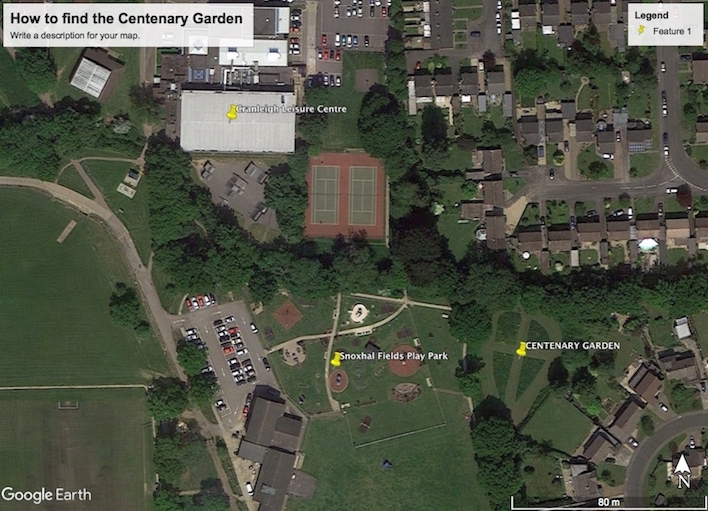 Centenary Garden Location